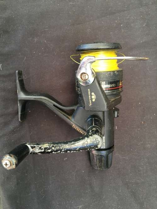 WOW !! SHIMANO EX 4000 DYNA BALANCE SPINNING FISHING REEL IN A USED BUT WORKING CONDITION