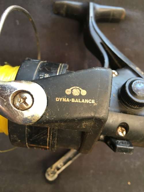 WOW !! SHIMANO EX 4000 DYNA BALANCE SPINNING FISHING REEL IN A USED BUT WORKING CONDITION