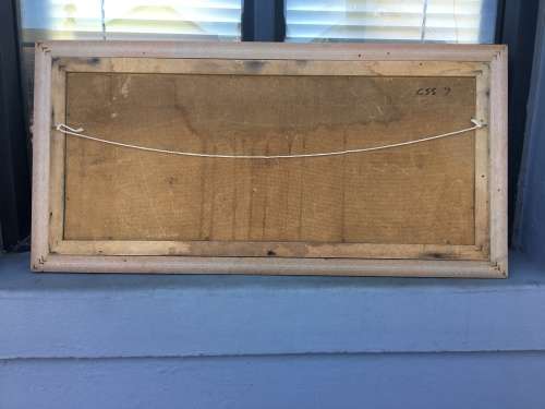 STUNNING ORIGINAL FRAMED OIL ON BOARD BY FAMOUS SA ARTIST DON BENZIEN signed