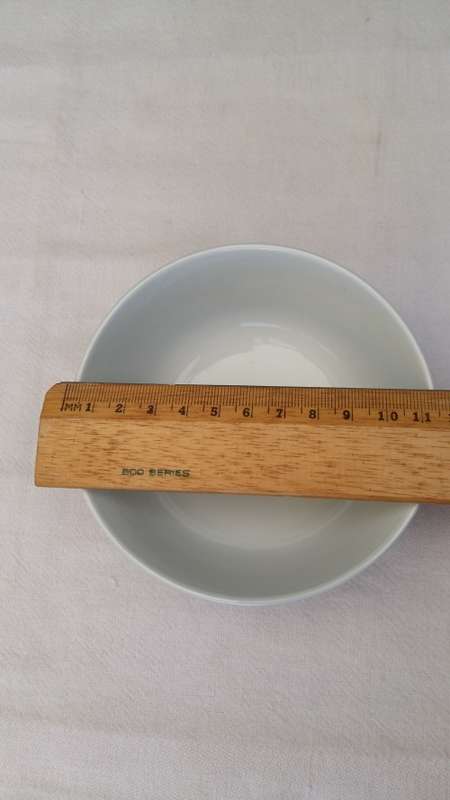 Stunning Vintage 1960's Turquoise Rice Bowl with Zhongguo Jingdezhen Markings