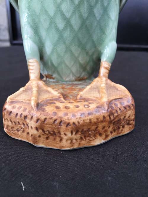 WOW !!!! ABSOLUTELY STUNNING RARE CHINESE CELADON GLAZED PORCELAIN DUCK