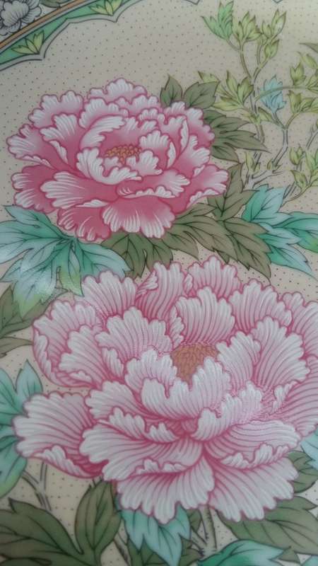 Collectible Vintage Japanese Imperial Hokkaido Imari Large Display Plate/Charger. 28 cm