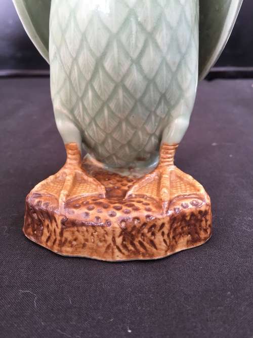 WOW !!!! ABSOLUTELY STUNNING RARE CHINESE CELADON GLAZED PORCELAIN DUCK