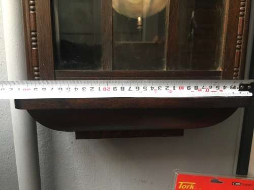 WOW !!! STUNNING LARGE OLD OAK CASED KIENZLE WALL CLOCK BY AMERICAN SWISS WATCH COMPANY CAPE TOWN