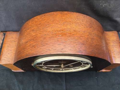 STUNNING MAUTHE GERMAN MANTLE CLOCK IN FULL WORKING ORDER WITH THE KEY