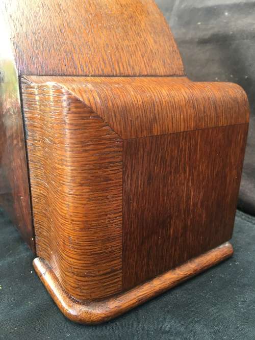 STUNNING MAUTHE GERMAN MANTLE CLOCK IN FULL WORKING ORDER WITH THE KEY