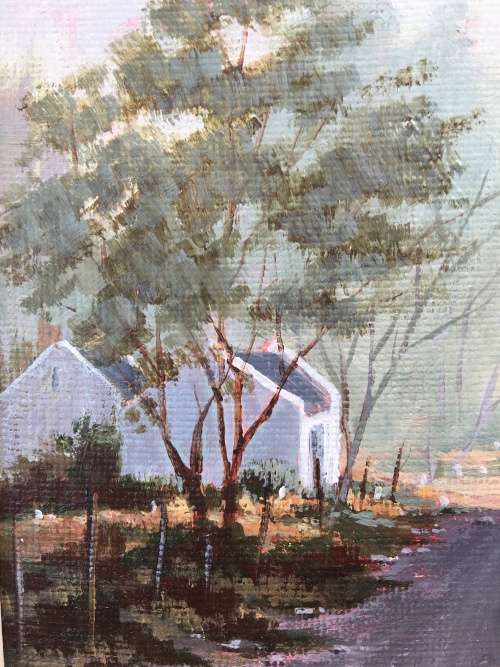 WOW !!! STUNNING INVESTMENT ART ~ FRAMED OIL ON BOARD BY FAMOUS SOUTH AFRICAN ARTIST SHELAGH PRICE