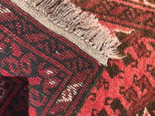WOW !!!!  A STUNNING PURE WOOL AFGHAN BALUCHI PERSIAN CARPET 1480 X 950mm