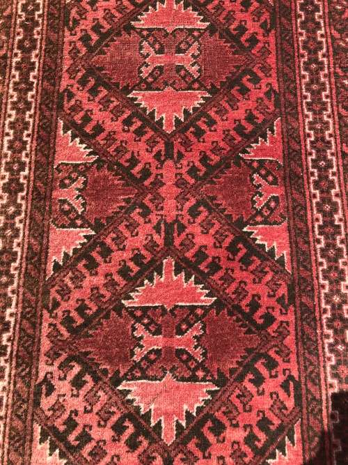 WOW !!!!  A STUNNING PURE WOOL AFGHAN BALUCHI PERSIAN CARPET 1480 X 950mm