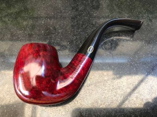 WOW !!!! STUNNING VINTAGE GBD SCOTTISH PIPER BENT BILLIARD BRIAR TOBACCO PIPE MADE IN LONDON