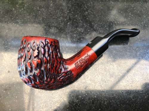 WOW !!!! STUNNING VINTAGE DR PLUMB DINKY BRIAR TOBACCO PIPE MADE IN LONDON