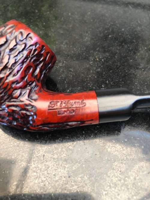 WOW !!!! STUNNING VINTAGE DR PLUMB DINKY BRIAR TOBACCO PIPE MADE IN LONDON