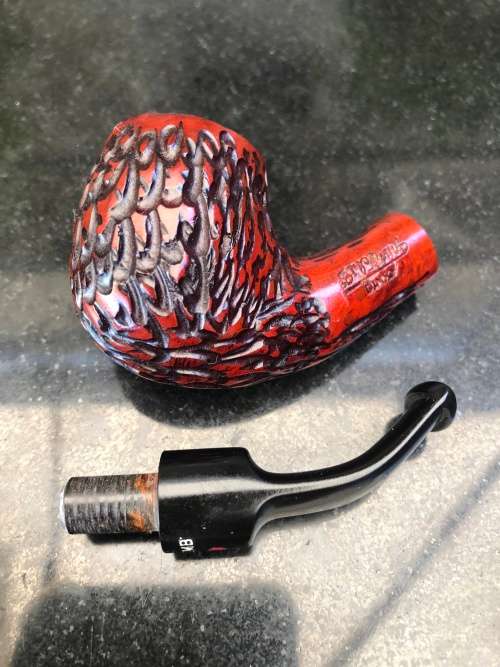 WOW !!!! STUNNING VINTAGE DR PLUMB DINKY BRIAR TOBACCO PIPE MADE IN LONDON