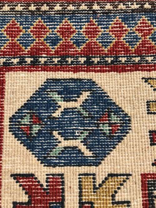 ANOTHER GEM ~ STUNNING RARE VINTAGE HAND MADE PURE WOOL AFGHAN GHAZNI PERSIAN CARPET 2400 X 1550mm