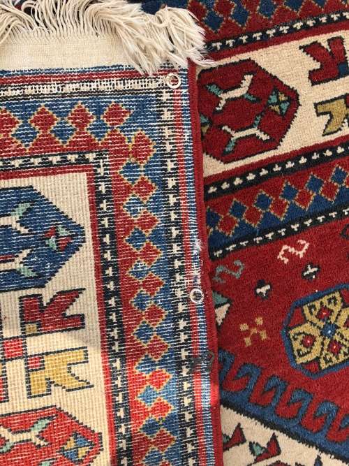 ANOTHER GEM ~ STUNNING RARE VINTAGE HAND MADE PURE WOOL AFGHAN GHAZNI PERSIAN CARPET 2400 X 1550mm
