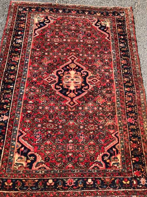 ANOTHER GEM ~ STUNNING VINTAGE HAND MADE PURE WOOL HUSSAINABAD PERSIAN CARPET 2050 X 1470mm