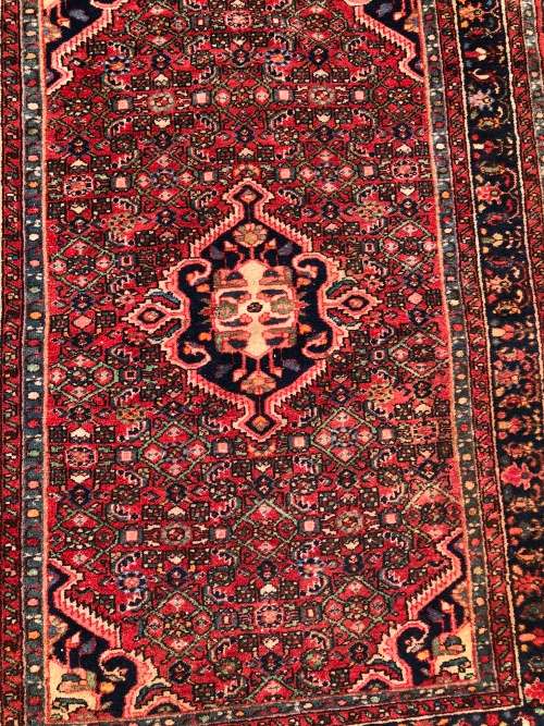 ANOTHER GEM ~ STUNNING VINTAGE HAND MADE PURE WOOL HUSSAINABAD PERSIAN CARPET 2050 X 1470mm