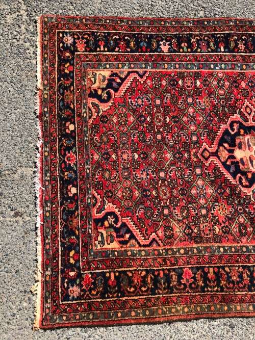 ANOTHER GEM ~ STUNNING VINTAGE HAND MADE PURE WOOL HUSSAINABAD PERSIAN CARPET 2050 X 1470mm