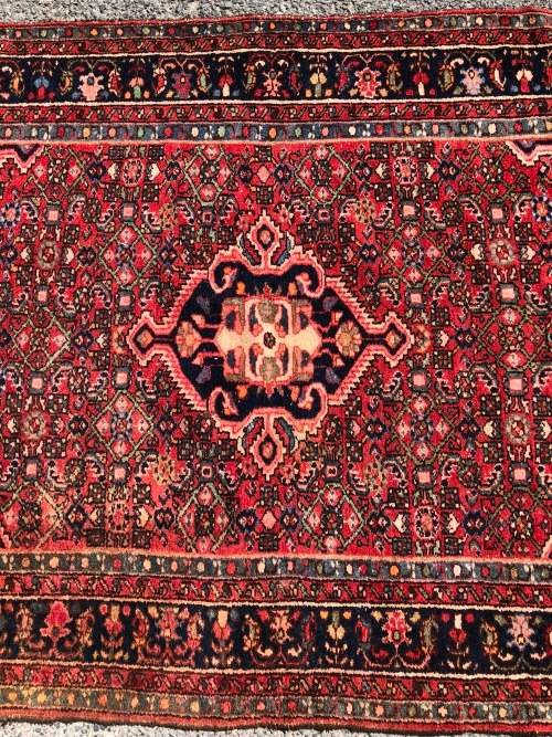 ANOTHER GEM ~ STUNNING VINTAGE HAND MADE PURE WOOL HUSSAINABAD PERSIAN CARPET 2050 X 1470mm