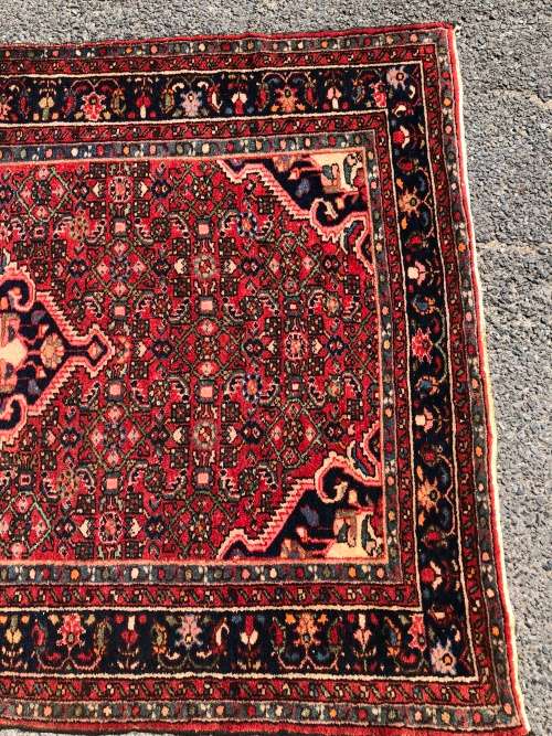 ANOTHER GEM ~ STUNNING VINTAGE HAND MADE PURE WOOL HUSSAINABAD PERSIAN CARPET 2050 X 1470mm