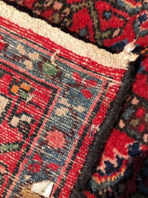 ANOTHER GEM ~ STUNNING VINTAGE HAND MADE PURE WOOL HUSSAINABAD PERSIAN CARPET 2050 X 1470mm