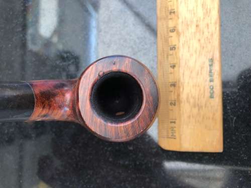 WOW !!!! STUNNING VINTAGE SCOTTISH PIPER BENT BILLIARD BRIAR TOBACCO PIPE MADE IN LONDON