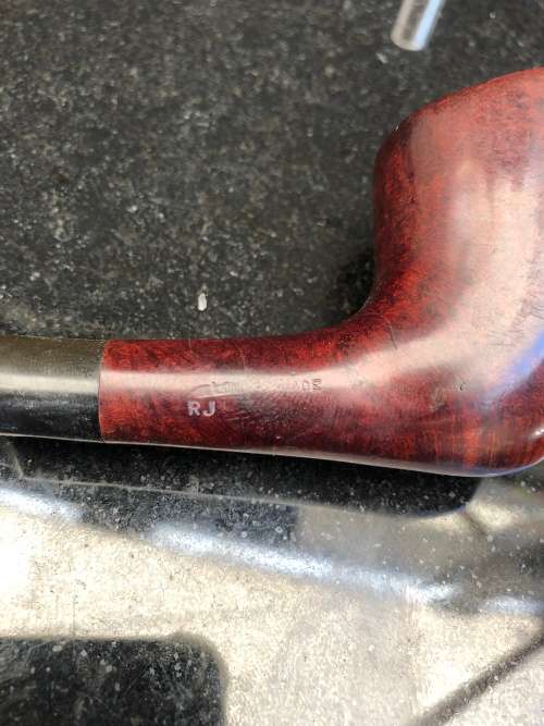 WOW !!!! STUNNING VINTAGE SCOTTISH PIPER TAPERED  BRIAR TOBACCO PIPE MADE IN LONDON