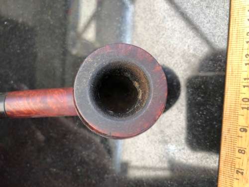 WOW !!!! STUNNING VINTAGE SCOTTISH PIPER TAPERED  BRIAR TOBACCO PIPE MADE IN LONDON