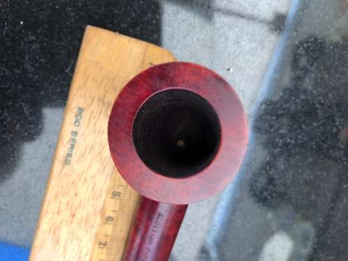 WOW !!!! STUNNING VINTAGE SCOTTISH PIPER TAPERED  BRIAR TOBACCO PIPE MADE IN LONDON