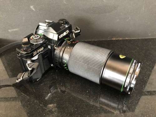 WOW !!!  COMPLETE MINOLTA X~700 CAMERA WITH 2 EXTRA LENSES AND MANY OTHER EXTRAS , CHECK DESCRIPTION