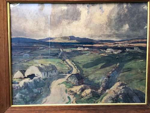 ARRANMORE FROM THE ROSSES, COUNTY DONEGAL PRINT , 1933. James Humbert Craig RHA RUA (1877-1944)