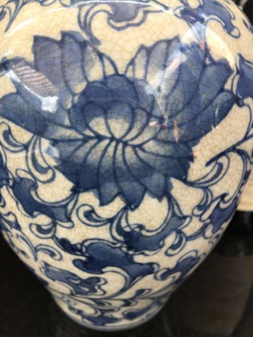 WOW !!! STUNNING CHINESE GENUINE MING BLUE AND WHITE MUSEUM QUALITY GINGER JAR