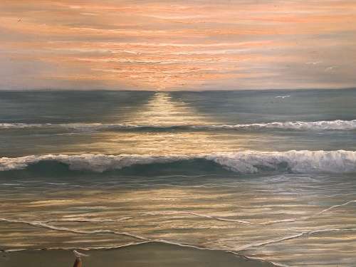 INVESTMENT !!!! RENOWNED SA ARTIST ADRIAN VAN DER PLOEG 1939~2002 ORIGINAL OIL ON BOARD DATED 1959