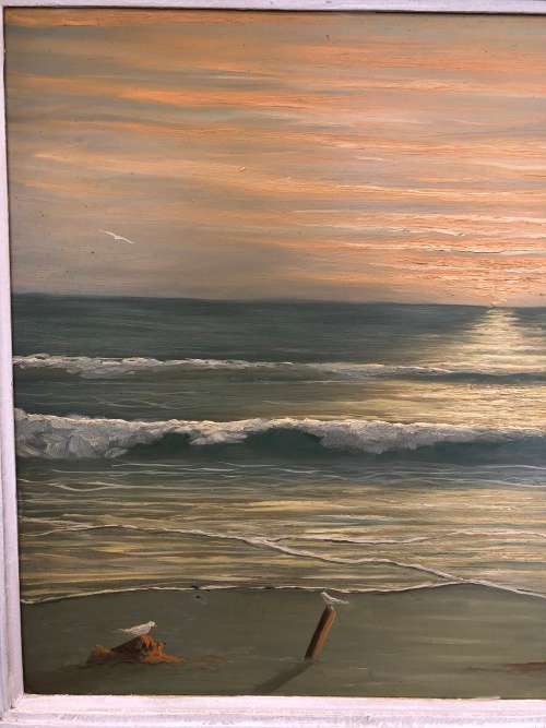 INVESTMENT !!!! RENOWNED SA ARTIST ADRIAN VAN DER PLOEG 1939~2002 ORIGINAL OIL ON BOARD DATED 1959