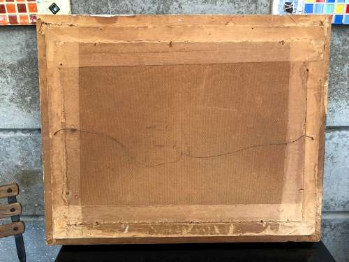 INVESTMENT !!!! RENOWNED SA ARTIST ADRIAN VAN DER PLOEG 1939~2002 ORIGINAL OIL ON BOARD DATED 1959