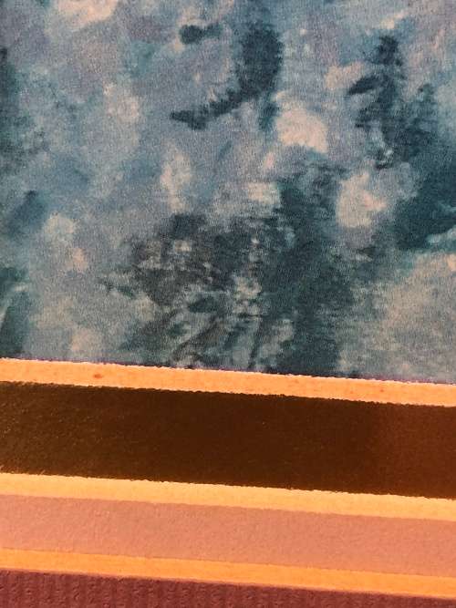 WOW !!! STUNNING LITHOGRAPH PRINT OF A WELL KNOWN MATISSE WATERCOLOR FRAMED BEHIND GLASS