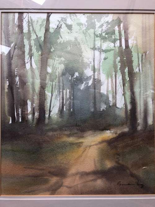 WOW !!! INVESTMENT ART !!! SA ARTIST GORDON LEGG ORIGINAL WATERCOLOR signed AND FRAMED
