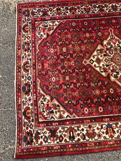 WHAT A STUNNER ~ PURE WOOL HAND KNOTTED PLUSH HUSSEIN ABAD EXQUISITE PERSIAN CARPET 2100 X 1700mm