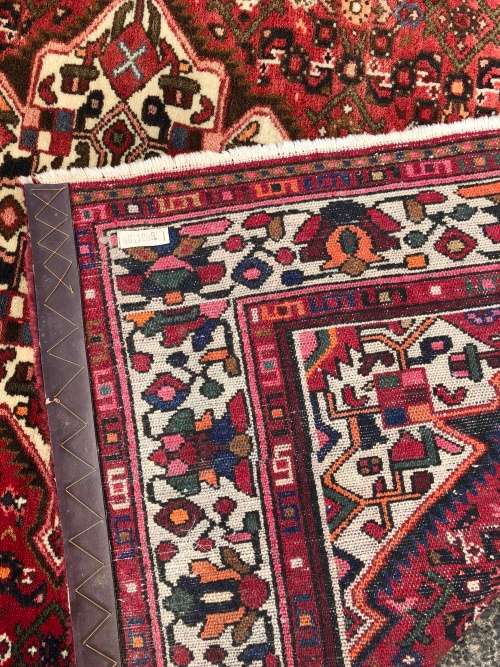 WHAT A STUNNER ~ PURE WOOL HAND KNOTTED PLUSH HUSSEIN ABAD EXQUISITE PERSIAN CARPET 2100 X 1700mm