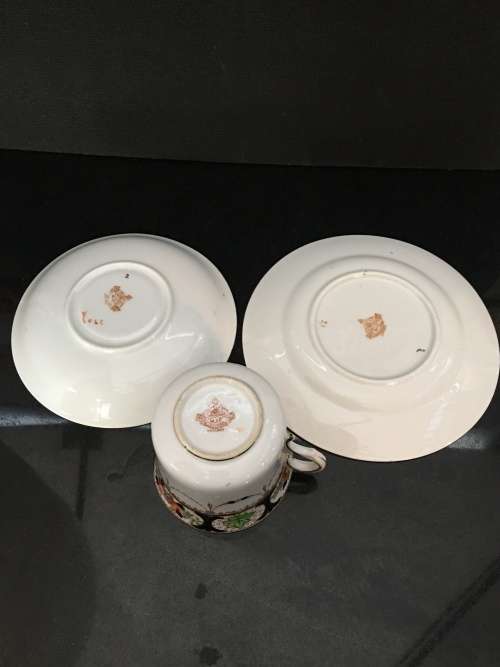 Beautiful Ultra Rare c1928s - Royal "Vale" China Longton  England Tea Trio.