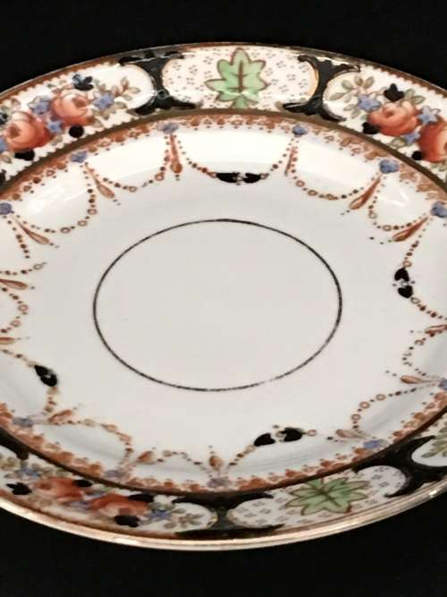Beautiful Ultra Rare c1928s - Royal "Vale" China Longton  England Tea Trio.