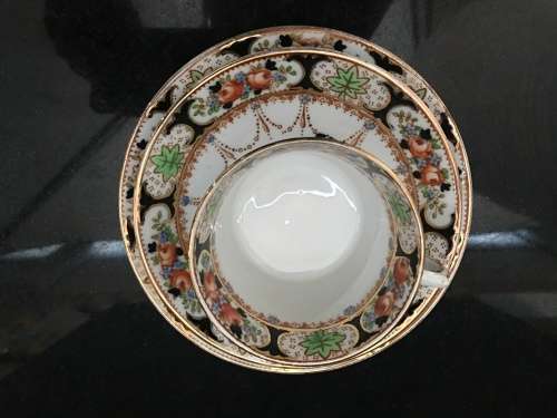 Beautiful Ultra Rare c1928s - Royal "Vale" China Longton  England Tea Trio.