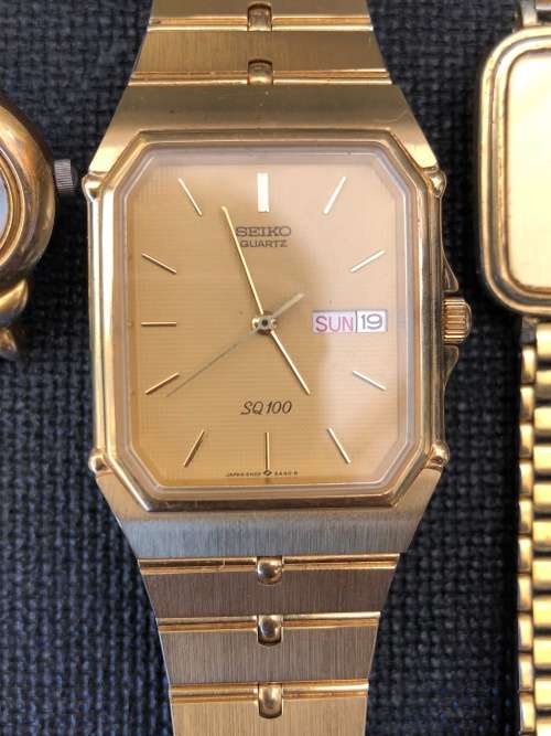 JOB LOT OF VARIOUS WATCHES FOR SPARES OR REPAIRS INCLUDING SEIKO