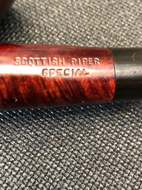WOW !!! FANTASTIC SCOTTISH PIPER SPECIAL LONDON MADE BRIAR PIPE