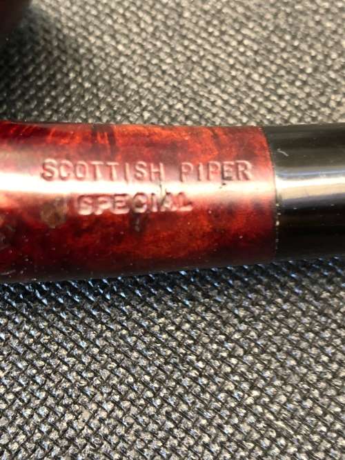 WOW !!! FANTASTIC SCOTTISH PIPER SPECIAL LONDON MADE BRIAR PIPE