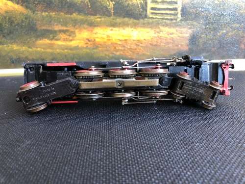 WOW !!! HO gauge Märklin 3008 steam locomotive BR 01097 "Märklin" F800 with tender circa 1950's
