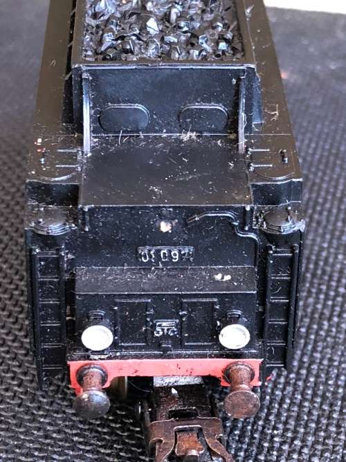WOW !!! HO gauge Märklin 3008 steam locomotive BR 01097 "Märklin" F800 with tender circa 1950's