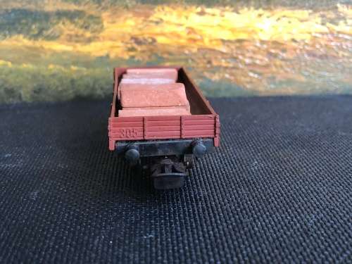 WOW !!!   Marklin HO GUAGE FLATBED WAGON , A TRUE CLASSIC circa 1950's