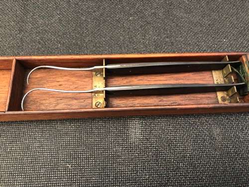 WOW !!! ANTIQUE BOXED MEDICAL AMPUTATION SET POSSIBLY FROM THE CIVIL WAR ERA BY WOOD YORK
