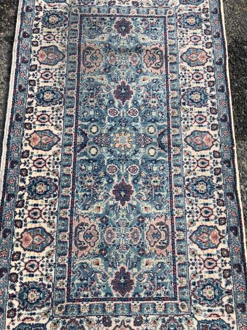WOW !!! STUNNING TURKISH MILAS DOUBLE SHUTTLE SUPER FINE AND THICK WOOL CARPET 1520 X 800mm